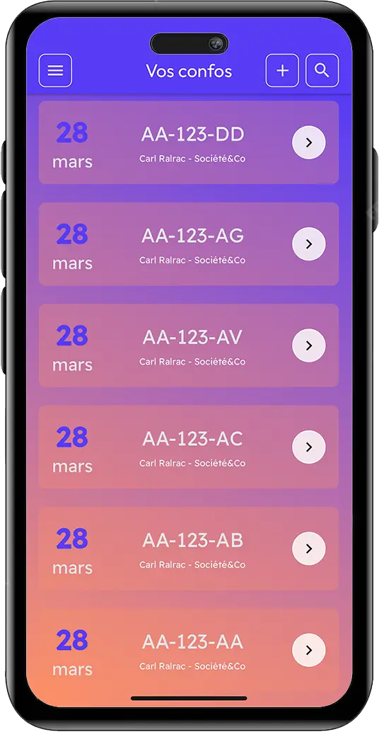 Liste des cartes grises